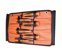 Bahco Bordo Smussato Legno Scalpello Set IN Rotolo 6 Pezzi BAH424PS6ROL