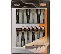 BAHCO ERGO OFFICINA E MECCANICA KIT CACCIAVITI 6 PARTI TAGLIO CROCE POZIDRIV