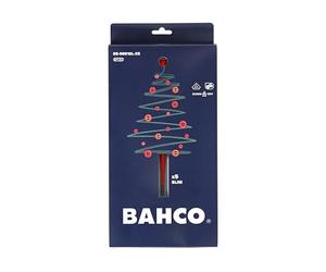 BAHCO Ergo - Set di cacciaviti Slim Xmas