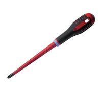 Bahco Ergo™ Slim VDE Isolato Pozidriv Screwdriver PZ2 X 80Mm BAHBE8820SL
