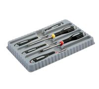 BAHCO - Set di 6 giraviti ergonomici per viti con intaglio e Phillips, Numero di giraviti: 4/2 4/2