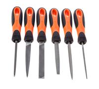 Bahco Ingegnere File 100mm Set Di 6 Comoda Impugnatura & Plastica A 1-476-04-3-2