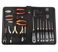 Bahco Kit 9852-9852 per elettricista con custodia a cerniera, 17 pezzi