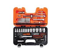 Bahco Metrico Presa e un Po' Set 56 Pezzi 1/4 & 1.3cm Drive Hex Bi Scatola S560