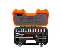 Bahco Metrico Presa Set 16 Pezzi 0.6cm Drive Singolo Esagono IN Custodia BAHS160