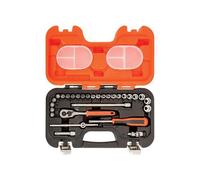 Bahco Metrico Presa & Set di Punte 29 Pezzi 0.6cm Drive Singolo Esagonale S290