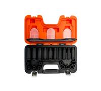 Bahco Metrico Urto Presa Set 1.3cm Drive 20 Pezzi Profondo E Standard DDS20