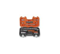 BAHCO - S330 - Set Di 34 Pezzi Di Chiavi A Bussola 1/4" E 3/8"