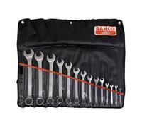Bahco Set Chiavi Combinazione Metriche 14 Pezzi 6-32mm Cromate BAH111M14T