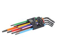 Bahco Set Chiavi Angolo Multicolore Torx Con Farbcodierung 9 Pezzi