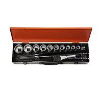 BAHCO Set di bussole con quadro da 3/4", profilo bi-esagonale metrico
