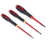 BAHCO ERGO ELETTRICISTI KIT CACCIAVITI 5 PARTI TAGLIO CROCE PHILLIPS