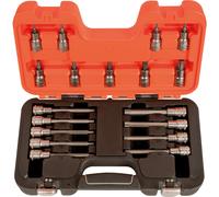 BAHCO Set di chiavi a bussola / TORX® / 18 pezzi / 1/2"