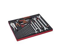 BAHCO Set di pinze e chiavi in vassoio in schiuma 3/3 Fit&Go, 27 pezzi
