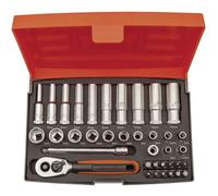 Bahco SL25L Kit di chiavi a bussola 37 parti
