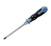 Bahco Tekno+ Screwdriver Through Shank Pozi Tip PZ2 x 125Mm BAH040002