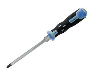 Bahco Tekno+ Screwdriver Through Shank Pozi Tip PZ2 x 125Mm BAH040002