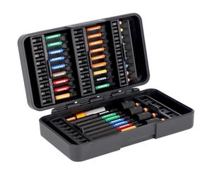 Bahco Urto Screwdriver Punta Set 40 PC Misto Quick Release Sostegno BAH66IM40C1