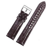 BAHDB Il cinturino in vera pelle è adatto per Armani AR2447/1981/1973/60028 Cinturino per orologio con grido banda impermeabile maschio 22 mm, 22mm