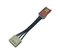 BAHJKASD Per WhatsMiner M21S M31S M30S 6Pin 12V PWM Red Devil Fan Simulator/Spoofer/Rimozione