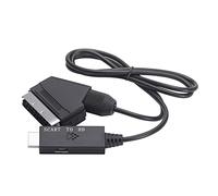 BAHJKASD Portatile Compatibile Con SCART Convertitore Cavo Spina E Utilizzare Supporto 1080p/720p Uscita Adattatore Convertitore Funzionale