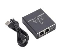 BAHJKASD Splitter RJ45 da 1 a 2/1 a 3/1 a 4 splitter Ethernet 1000 Mbit/s Convertitore di rete per una connessione Internet semplice