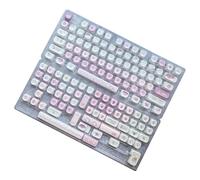 BAHJKASD Tappi per chiavi di coniglio, 136 Keys, classe sublimazione, chiavi meccaniche per tastiere Office Gaming