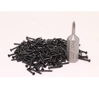 bahnwaren 0006 - Viti per legno, a croce, 200 pezzi, 1,0 x 8 mm per + Wa Bit guida N + Z