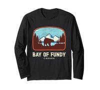 Baia di Fundy Canada Maglia a Manica