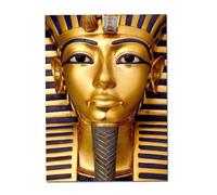 Baibexing Quadro Su Tela Raffigurante L'Antico Faraone Egizio Tutankhamon Dorato, Stampe E Poster Da Parete Per Soggiorno E Arredamento. 21X30Cm Senza Telaio