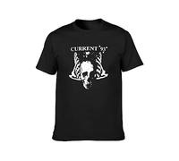 Baicen Current 93 Mens T-Shirt Unisex Graphic Tee T-Shirt Black XL