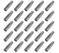 BAIDETS - Set di 25 punte per cacciaviti, lunghezza 25 mm, punta per avvitatore, codolo esagonale da 1/4", con scatola dispenser per bit