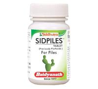 Baidyanath Sidpiles 50 compresse per emorroidi Medicina ayurvedica +...