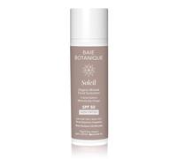 Baie Botanique Soleil - Crema solare facciale biologica SPF 50, senza filtri chimici, acido ialuronico e vitamina C, protezione solare per viso, naturale, vegana, senza colata bianca, non tossica,