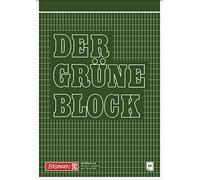 Baier & Schneider Brunnen 1052639 - Blocco per lettere, formato A4, 50 fogli, 60 g/m², colore: Verde