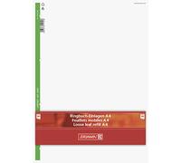 Baier & Schneider BRUNNEN - Inserto per raccoglitore ad anelli, formato A4, 100 pagine