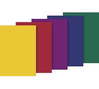 Baier & Schneider carta velina, 50 cm x 70 cm, Scuro colori assortiti, 1 Pkg. = 5 arco, VE = 10