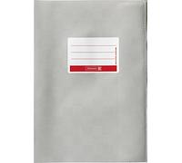Baier & Schneider - Copertina per libri e quaderni, formato A4, 21,5 x 30,7 cm, colore: Grigio
