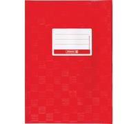 Baier & Schneider - Copertina per libri e quaderni, formato A5, 15,5 x 22,0 cm, colore: Rosso intenso