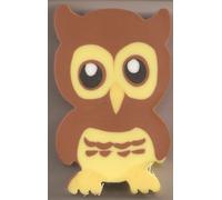 Baier Schneider Eraser &Owl Fun Collection Rubber 20 x 8 x 35 MM, Pack of 1 (Ass