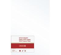 Baier & Schneider - Fogli di carta multiuso, formato A4, 120 g/mq, 35 fogli, colore: Bianco perla