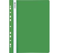 Baier & Schneider Office to go - Raccoglitore con bordo perforato, in plastica, 240 x 313 mm, verde