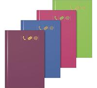 Baier & Schneider Raccoglitore ad anelli telefonici, 1150 numeri, copertina resistente in B