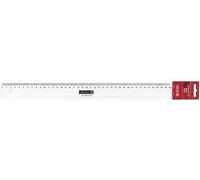 Baier & Schneider - Righello flessibile, 40 cm, 1 pezzo, trasparente