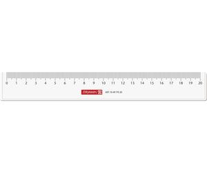 Baier Schneider Ruler & Office, School, polystyrene, 20 CM (Single piece ) singl