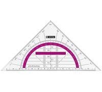 Baier & Schneider - Squadra da disegno, per geometria, in plastica