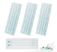 Baieye Ricambio da 4 pezzi per Leifheit Profi XL Micro DuoCotto Plu, ricambio per Leifheit Profi XL, rimozione rapida del panno, panno microfibra efficace per tutti i pavimenti