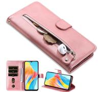 BaiFu Tasca con Custodia per Huawei Mate 70 Air, con Cinturino da Polso, Funzione leggio, Chiusura Lampo, Chiusura Magnetica Case per Huawei Mate 70 Air-02