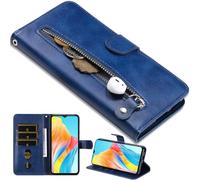 BaiFu Tasca con Custodia per Vivo V60 Lite 4G/5G, con Cinturino da Polso, Funzione leggio, Chiusura Lampo, Chiusura Magnetica Case per Vivo V60 Lite 4G/5G-04