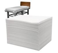 BAIFULAI 100 pezzi da tavolo da massaggio usa e getta, 180 x 80 cm, morbido lenzuolo usa e getta, per massaggio delicato sulla pelle, tessuto non tessuto per salone di bellezza, spa, massaggio, hotel